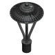 Adjustable Wattage AC Powered Pole Top Area Light with Adjustable Kelvin